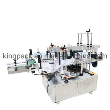 Automatic Vertical Flat Bottle Double Sided Self Adhesive Labeling Machine Packing Machine